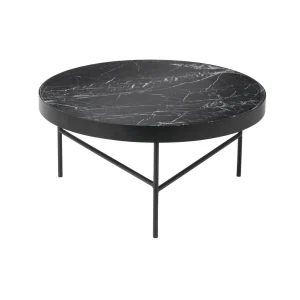 Mesa Mármol Negro Marquina L