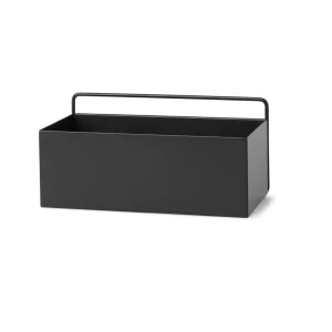 Caja de Pared Rectangular Negro -