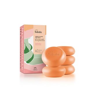 Jabones Tododia Mango y agua de coco caja de 5 jabones 90g c/u