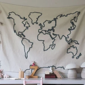 Alfombra de pared | Canvas Map