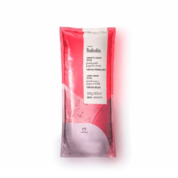 Repuesto de Jabón Líquido en Gel Frutas Rojas 300ml