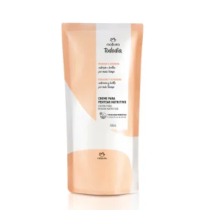Repuesto Crema de Peinar Tododia durazno y almendra  180ml