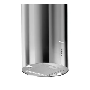 Campana de isla Johnson 43 cm cilindrica acero inox NOTUSINOX