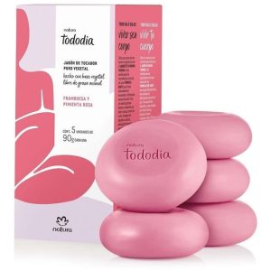 Jabones en Barra Frambuesa y Pimienta Rosa