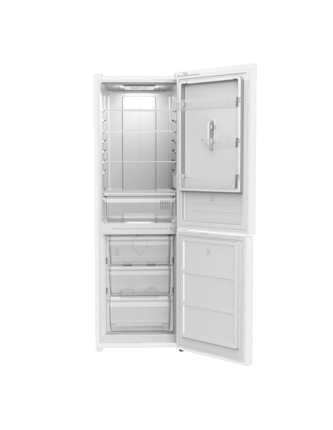 Frigorífico combi Johnson 185x60 cm E Blanco JRC1851ENW - Imagen 3