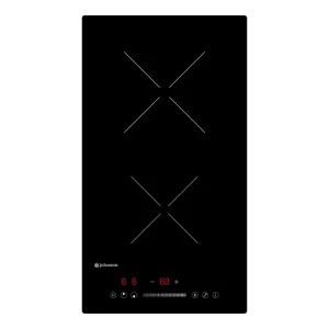 Placa de inducción Johnson 30 cm 2 zonas de cocinado JINDU230